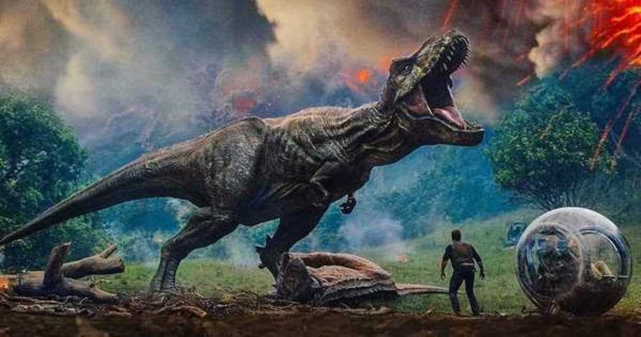 Our Heroes Have A Close Encounter Of The Dino Kind In This New JURASSIC WORLD: FALLEN KINGDOM Image