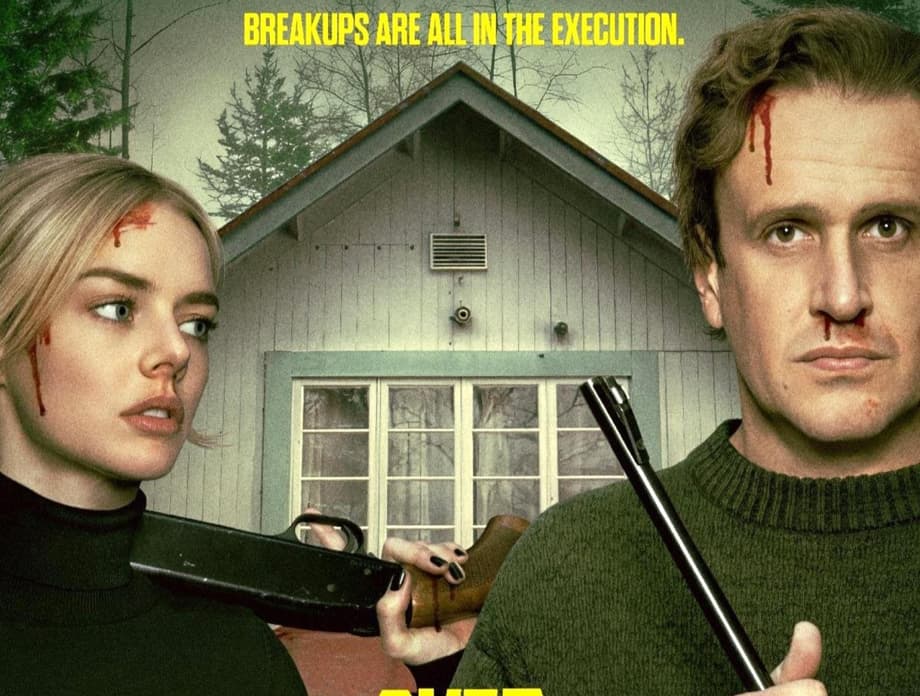 OVER YOUR DEAD BODY: Jason Segel & Samara Weaving Have A Marriage To Die For In First Trailer