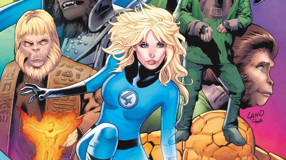 PLANET OF THE APES VS. FANTASTIC FOUR Comic Will Feature The FIRST Crossover Between The Two Franchises