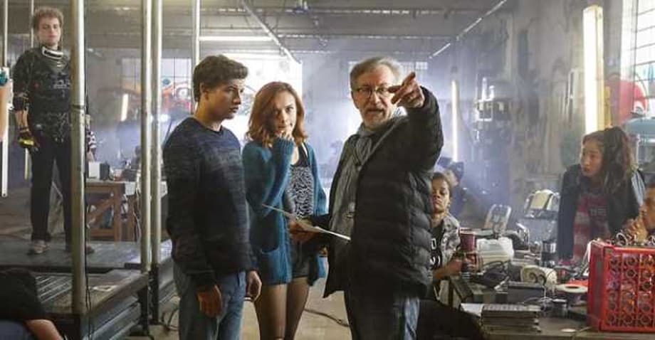 READY PLAYER ONE Director Steven Spielberg Battled The Crew Over References To His Own Movies In The Film