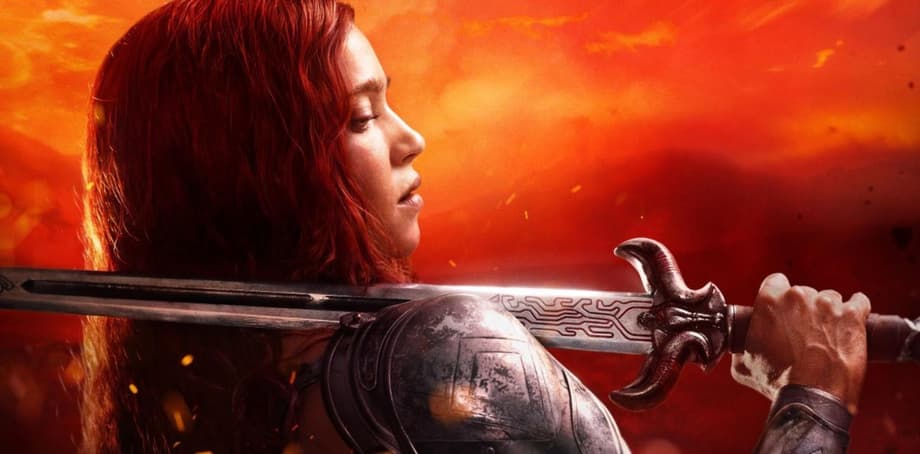 RED SONJA New Look Reveals Star Matilda Lutz In Full Comic-Accurate Costume