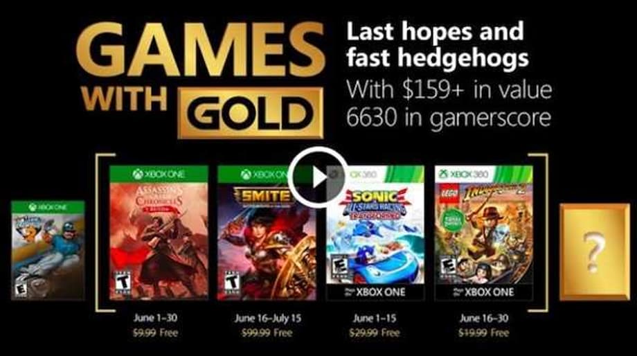 Rumor: Xbox Live’s Games With Gold For June Leaked