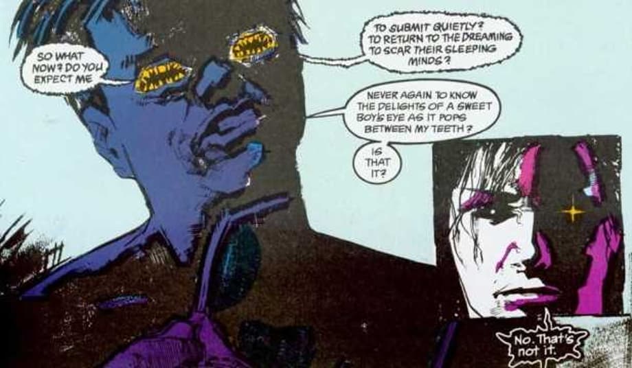 SANDMAN Character Breakdowns Seemingly Reveal That The Corinthian With Be The Main Villain