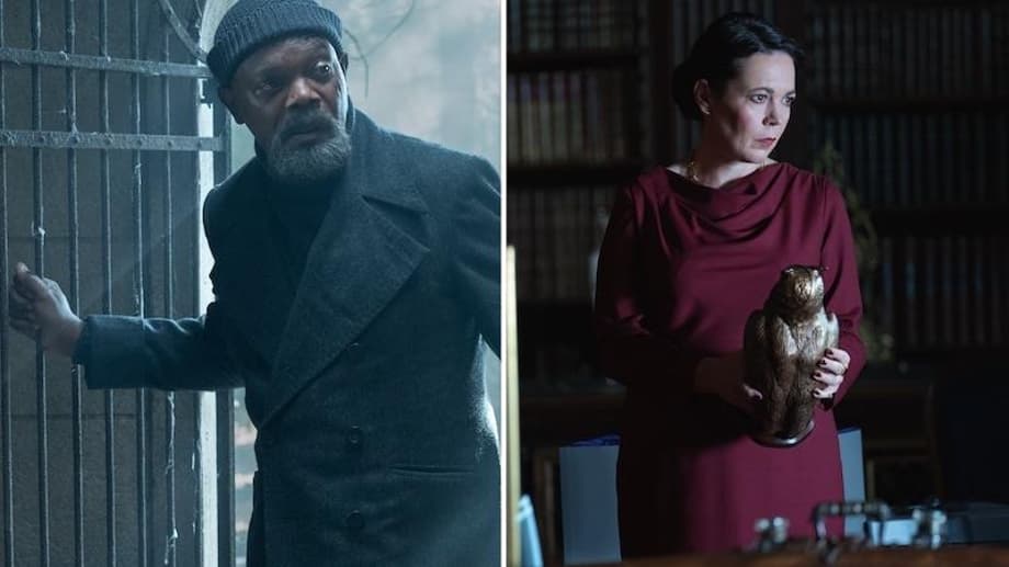 SECRET INVASION Stars Samuel L. Jackson And Olivia Colman On Nick Fury And Sonya Falsworth's Unique Dynamic