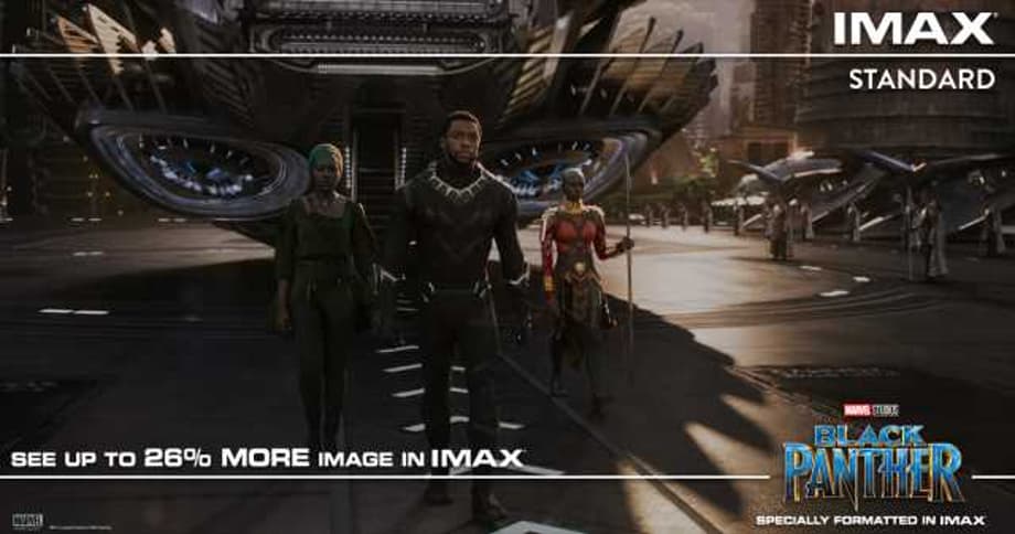 Select Scenes In BLACK PANTHER Have Been Specially Formatted For IMAX - Check Out A Preview