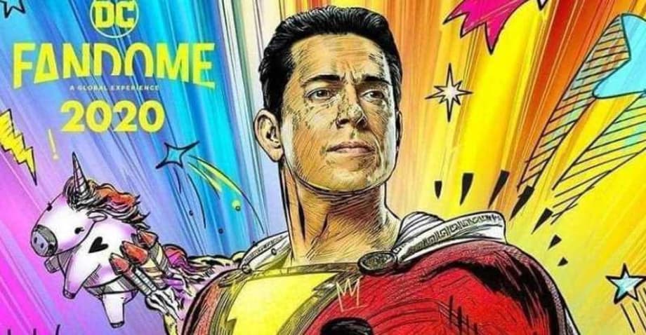 SHAZAM! FURY OF THE GODS Director David F. Sandberg Shares A Hi-Res Look At That Fun-Filled DC FanDome Poster