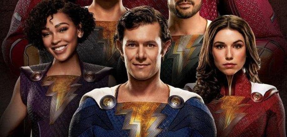 SHAZAM! FURY OF THE GODS Poster Brings The Shazam Family Together