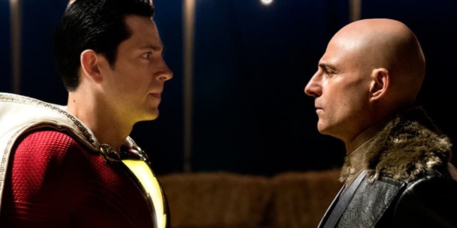 SHAZAM! Total Film Cover And New Stills Spotlight Zachary Levi's Hero And Mark Strong's Dr. Sivana