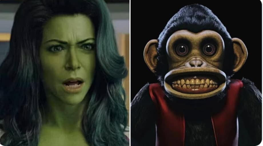 SHE-HULK Star Tatiana Maslany Faces THE MONKEY In First Red Band Trailer For New Stephen King Adaptation