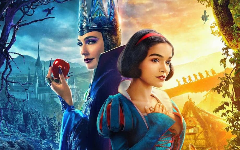 SNOW WHITE: Rachel Zegler And Gal Gadot Bring Live-Action Life To Disney's Animated Classic On New Poster