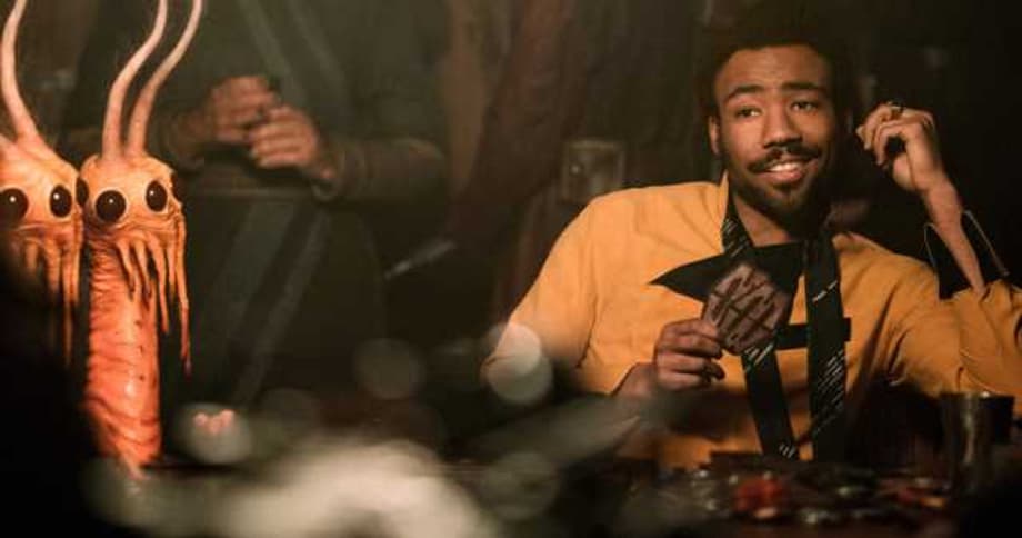 SOLO: A STAR WARS STORY - Han Meets Lando In Latest Clip; New IMAX Poster Assembles The Cast