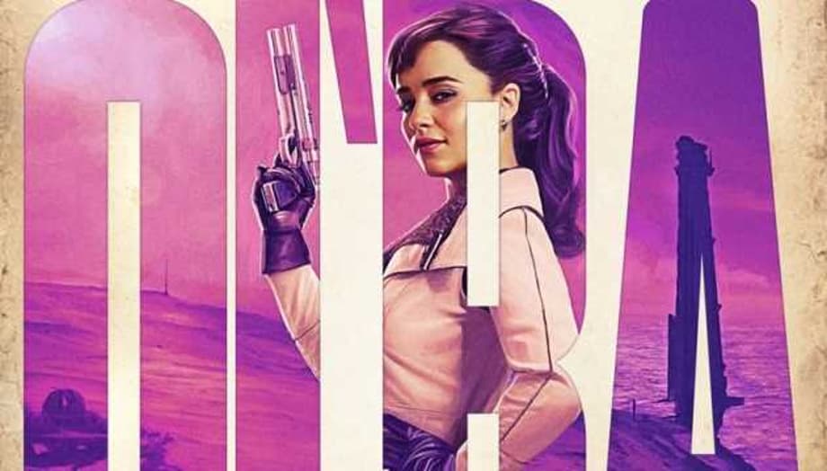 SOLO: A STAR WARS STORY Character Posters Spotlight Han, Chewbacca, Lando And Qi-Ra