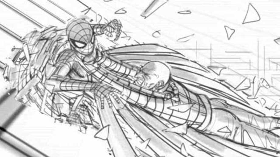 SPIDER-MAN 4: Previously Unseen Animatic Reveals Some Of The Final Battle Between Spidey And The Vulture