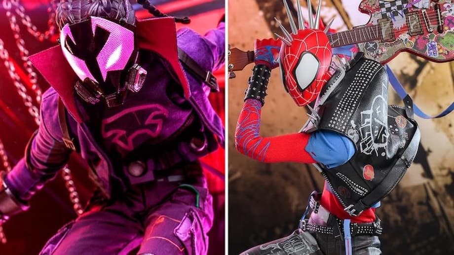 SPIDER-MAN: ACROSS THE SPIDER-VERSE Hot Toys Figures Showcase Miles G. Morales/Prowler And Spider-Punk