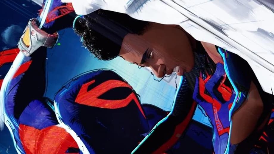 SPIDER-MAN: ACROSS THE SPIDER-VERSE New Still Pits Miles Morales Against Spider-Man 2099