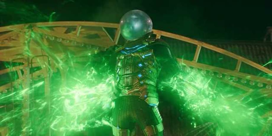 SPIDER-MAN: FAR FROM HOME - Spidey And Mysterio Battle Molten Man In These Epic New Spoiler Stills