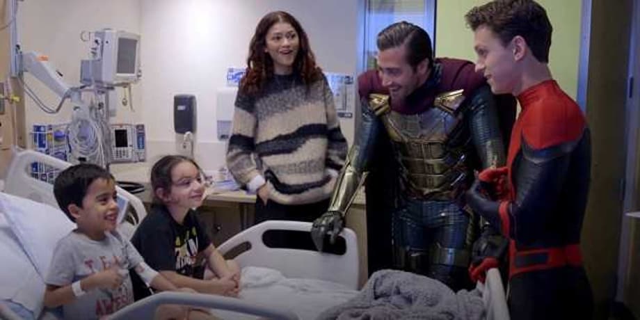 SPIDER-MAN: FAR FROM HOME Cast Visit Children's Hospital Los Angeles In Costume In Amazing New Video