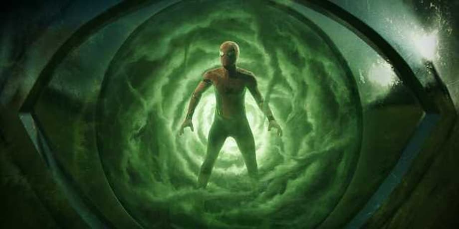 SPIDER-MAN: FAR FROM HOME Concept Art Sees Spidey Battle Mysterio In Some Insane Illusion Landscapes