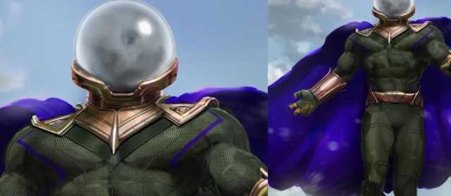 SPIDER-MAN: FAR FROM HOME Concept Art Spotlights Alternate Mysterio Costume Designs - SPOILERS