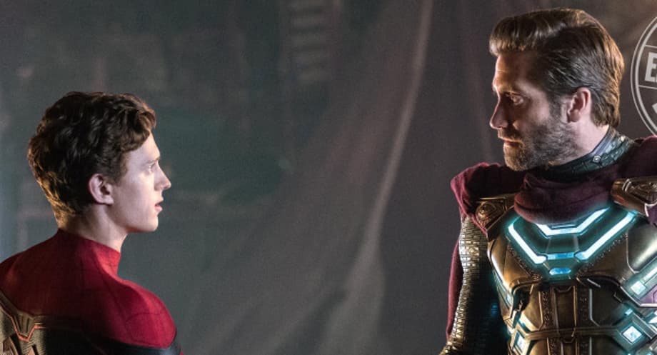 SPIDER-MAN: FAR FROM HOME Photos See An Unmasked Peter Parker Partner With Mysterio; Plus New Details