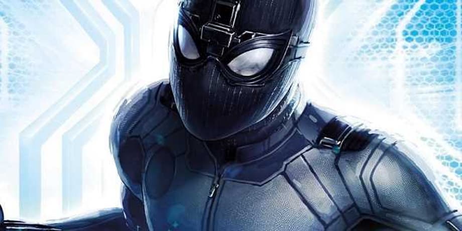 SPIDER-MAN: FAR FROM HOME Promo Art Reveals Our Best Look Yet At Spidey's New Black Suit