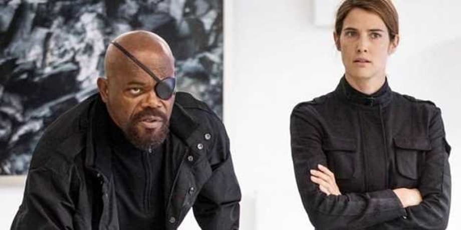 SPIDER-MAN: FAR FROM HOME Star Cobie Smulders On That Big Skrull Reveal And Maria Hill Deleted Scenes
