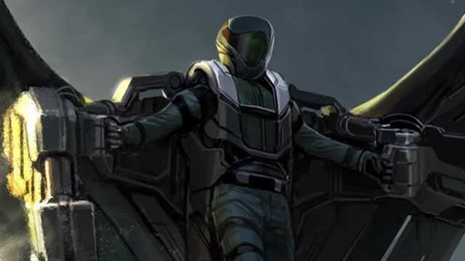 SPIDER-MAN: HOMECOMING Concept Art Reveals A Sinister, Robotic Alternate Take On The Vulture