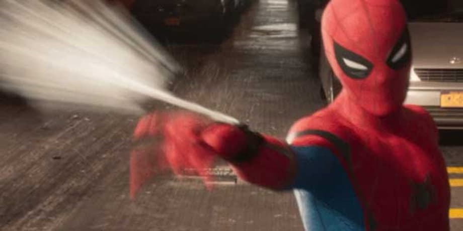 SPIDER-MAN: HOMECOMING: GIFs From Tomorrow's Trailer Shows Spidey Webbing Up The Vulture