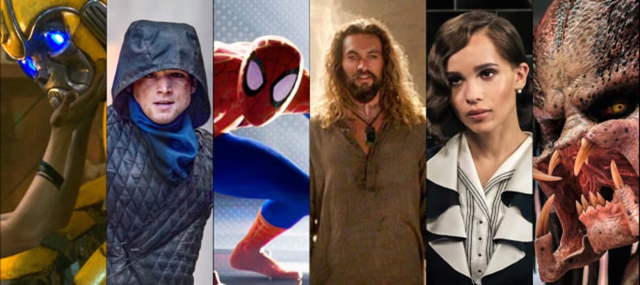 SPIDER-MAN: INTO THE SPIDER-VERSE, AQUAMAN, BUMBLEBEE, & More Feature In Cool New Stills