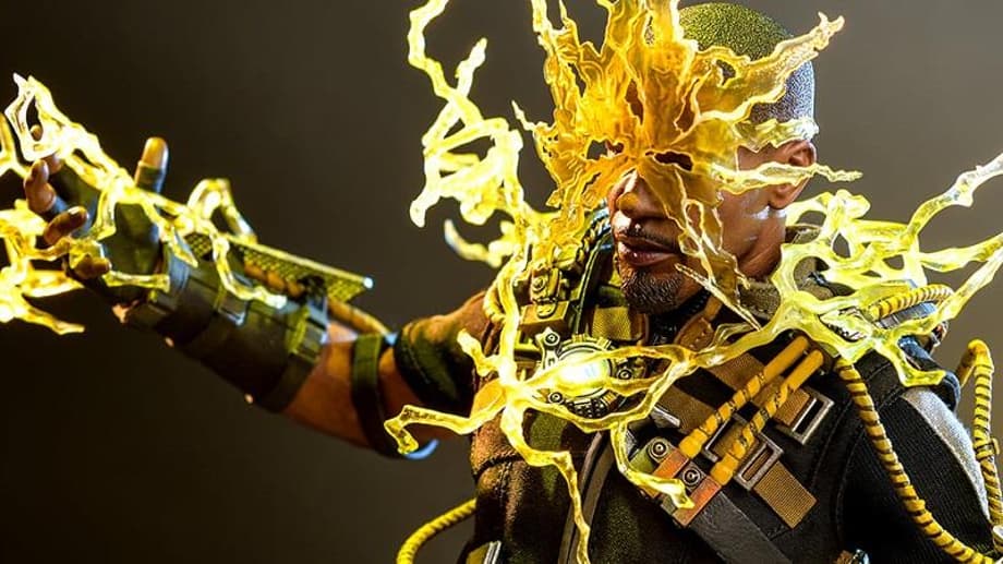 SPIDER-MAN: NO WAY HOME Hot Toys Figure Sees Jamie Foxx's Electro Power Up (With A Comic Accurate &quot;Mask&quot;)