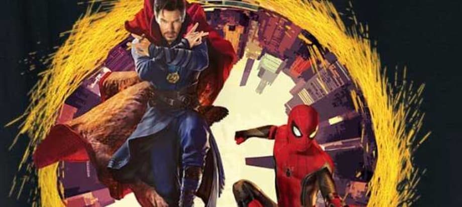 SPIDER-MAN: NO WAY HOME Promo Art Sees Spidey Swing Into Action With Doctor Strange