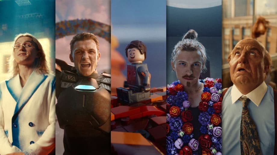 SPIDER-MAN Star Tom Holland Is Unrecognisable (Multiple Times) In Fun New LEGO &quot;Never Stop Playing&quot; Short