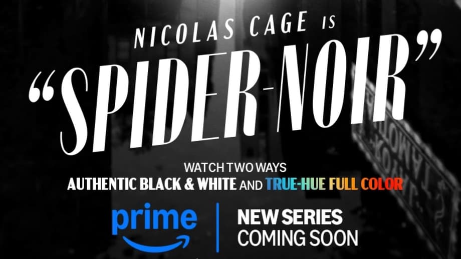 SPIDER-NOIR Posters Swing Online As Trailer Release Date For SPIDER-MAN TV Series Is Revealed