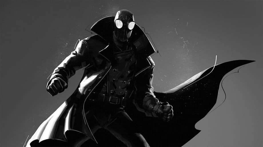 SPIDER-NOIR Set Photos Reveal First Look At Spider-Man Noir's Comic-Accurate Costume