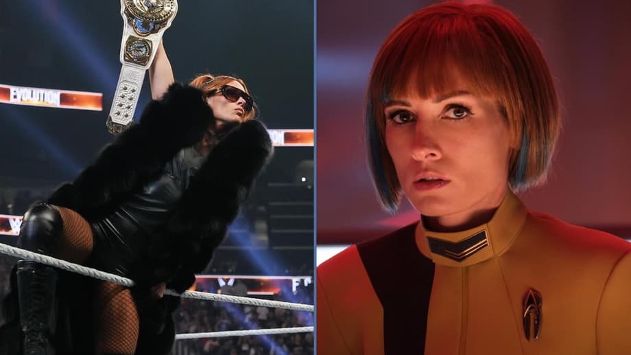 STAR TREK: STARFLEET ACADEMY Still Reveals First Look At WWE Superstar Becky Lynch In Operations Gold