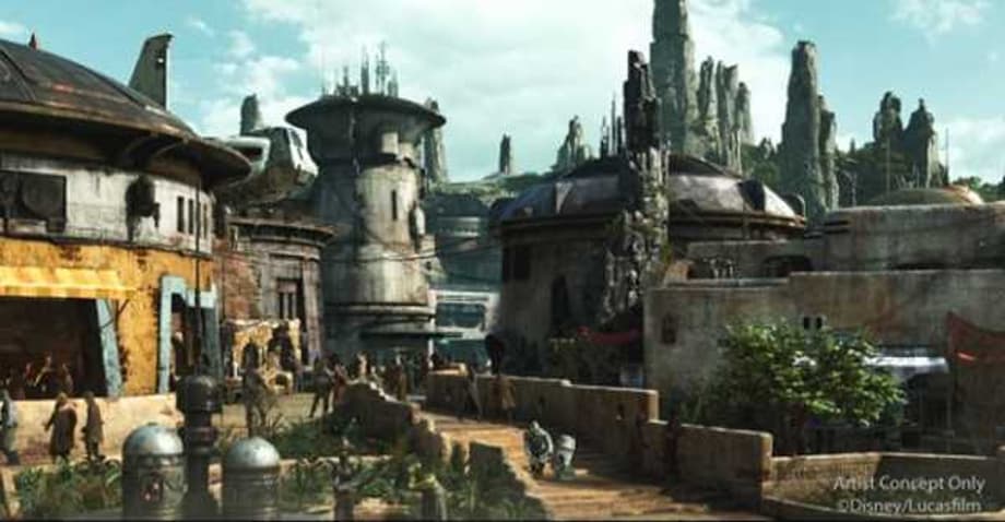 STAR WARS: GALAXY'S EDGE Village Officially Named As Disney Reveals New Concept Art And Details