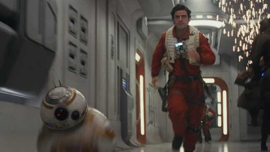 STAR WARS: THE LAST JEDI Promotional Ad Shows Another Amazing Poe Dameron And BB-8 Moment