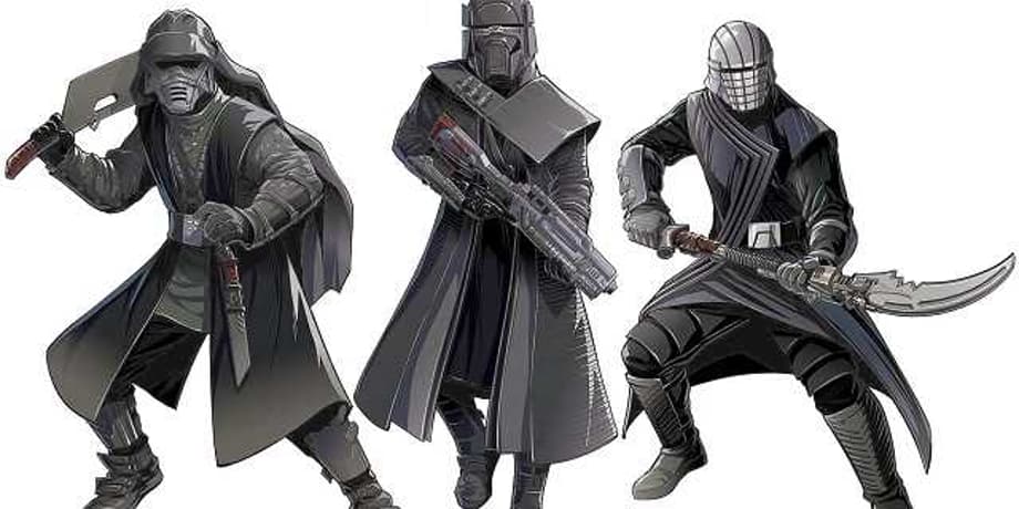STAR WARS: THE RISE OF SKYWALKER - We May Not Get To See What's Beneath The Masks Of The Knights Of Ren