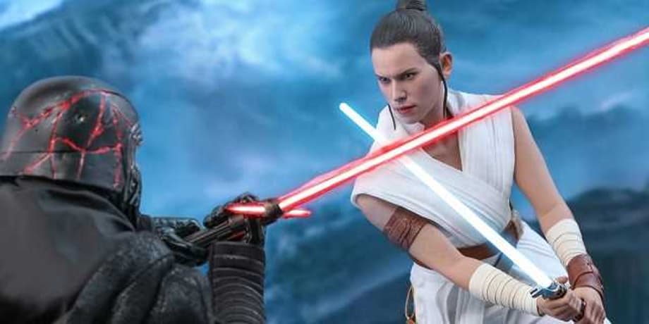 STAR WARS: THE RISE OF SKYWALKER Hot Toys Action Figures Feature A Clash Between Rey And Kylo Ren