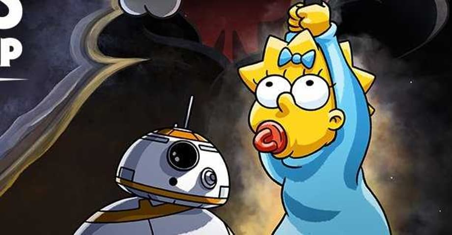 STAR WARS & THE SIMPSONS Will Crossover For New Disney+ Short THE FORCE AWAKENS FROM ITS NAP