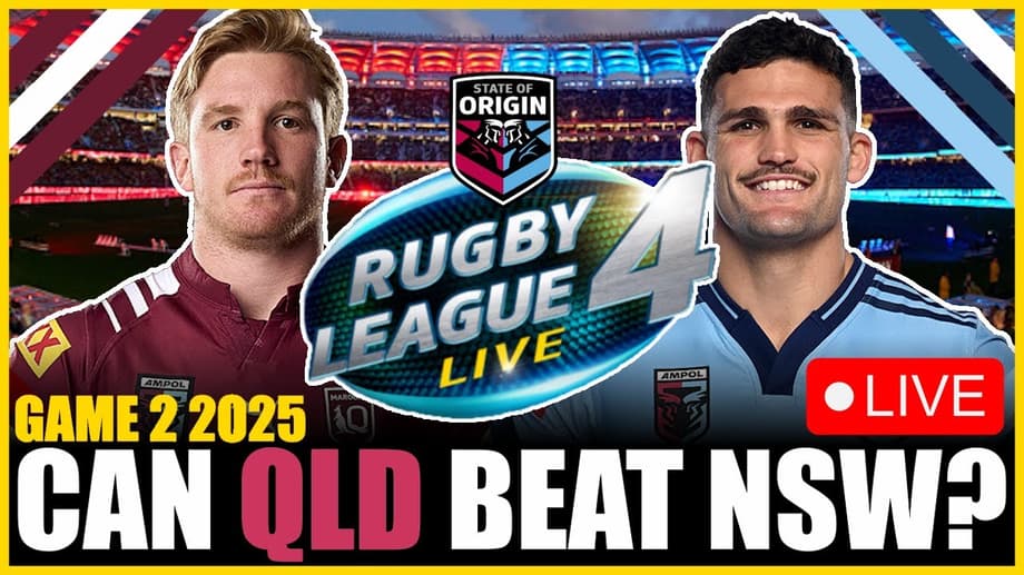State of Origin 2025 Game 2: Qld Maroons vs NSW Blues Live 𝙎𝙩𝙧𝙚𝙖𝙢 Rugby FullMatch On 18 June 2025