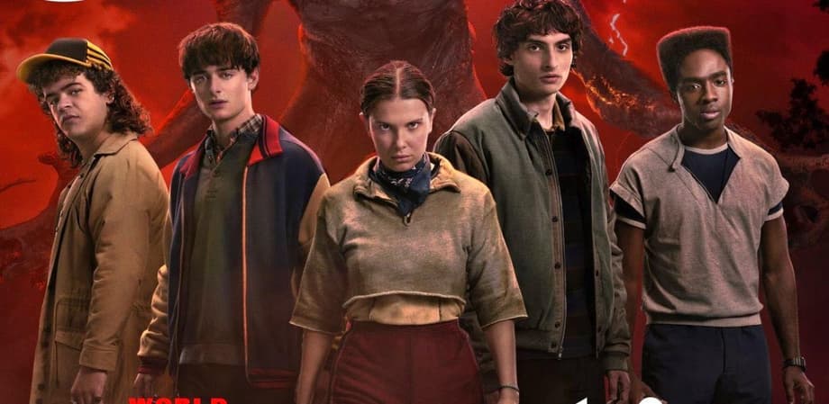 STRANGER THINGS: The &quot;Core Five&quot; Return For The Final Season On New Empire Magazine Covers