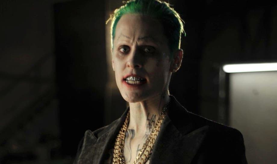 SUICIDE SQUAD Director David Ayer Shares New Image Of Jared Leto's Joker With Drawn-On Eyebrows