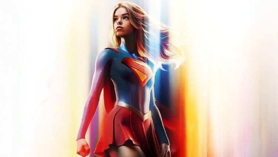 SUPERGIRL: Milly Alcock's WOMAN OF TOMORROW Rises Up On New Fan-Poster