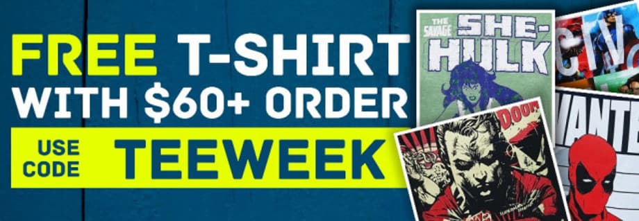 SUPERHEROSTUFF Product Spotlight: Massive $9 Clearance Sale Includes STAR WARS, MARVEL And DC T-Shirts