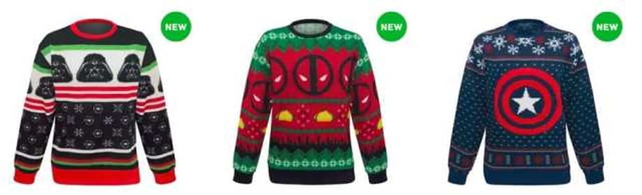 SUPERHEROSTUFF Product Spotlight: Prepare For Christmas With These New Marvel And Star Wars Ugly Sweaters