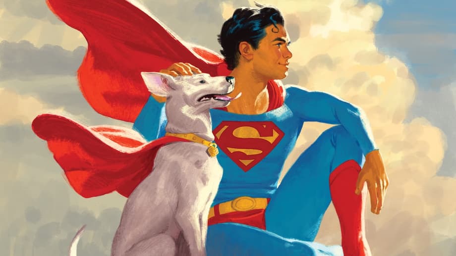 SUPERMAN Director James Gunn Featured On New DC Comics Variant Cover Featuring David Corenswet's Man Of Steel