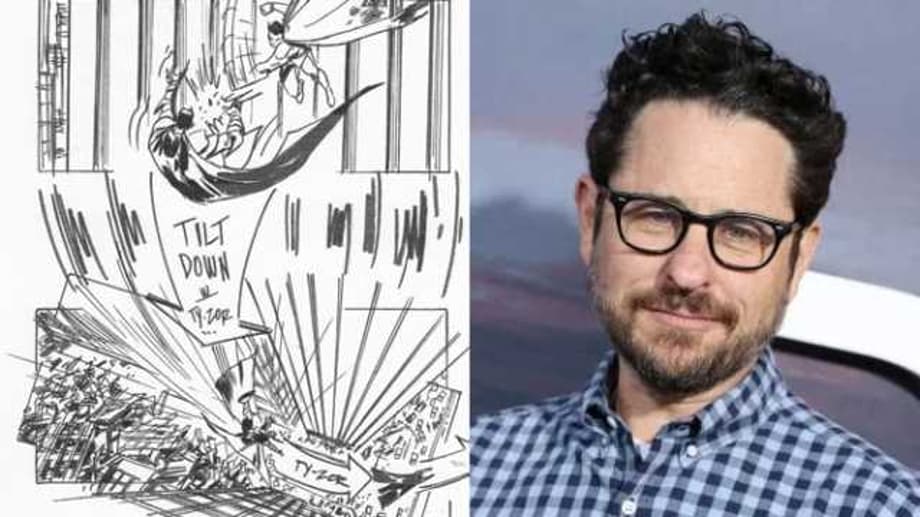 SUPERMAN: FLYBY - Storyboards Of J.J. Abrams' Canceled Movie Shared By INTO THE SPIDER-VERSE Director