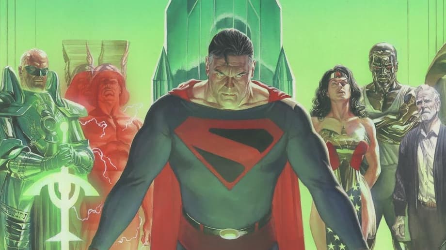 SUPERMAN: LEGACY Table Read May Have Revealed A KINGDOM COME Inspired 'S' For David Corenswet's MAN OF STEEL