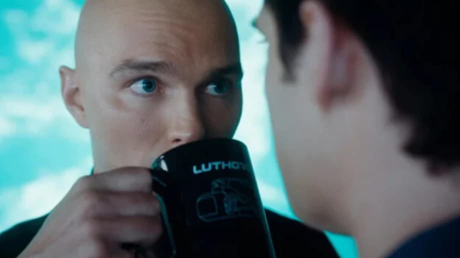 SUPERMAN: Lex Luthor Channels His Inner Lois Lane As Nicholas Hoult Interviews David Corenswet